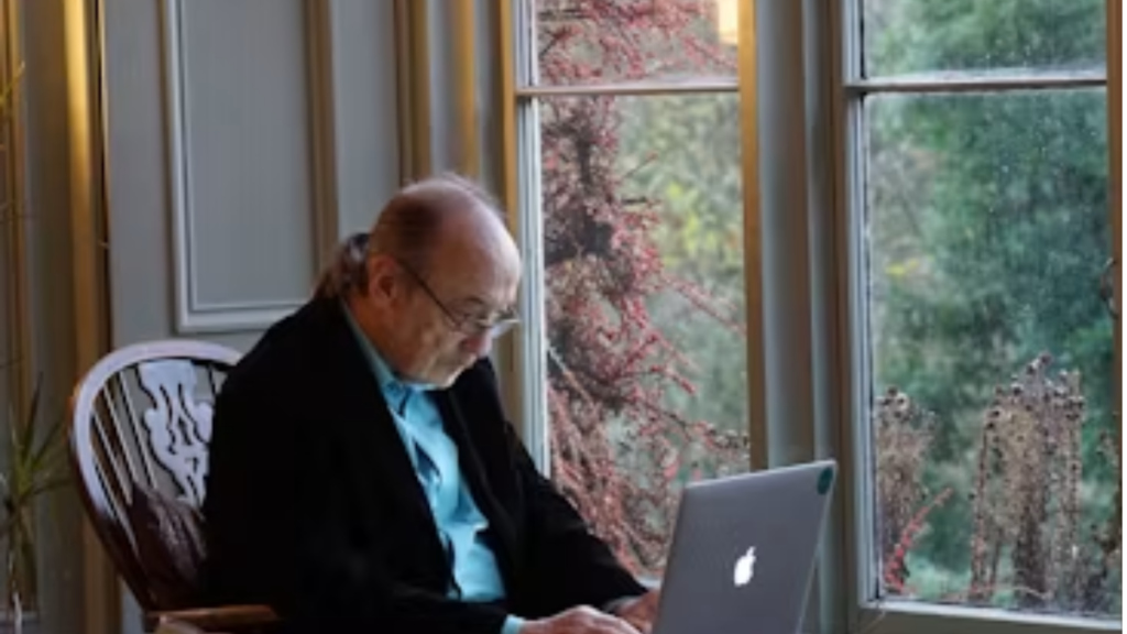 Retired man planning